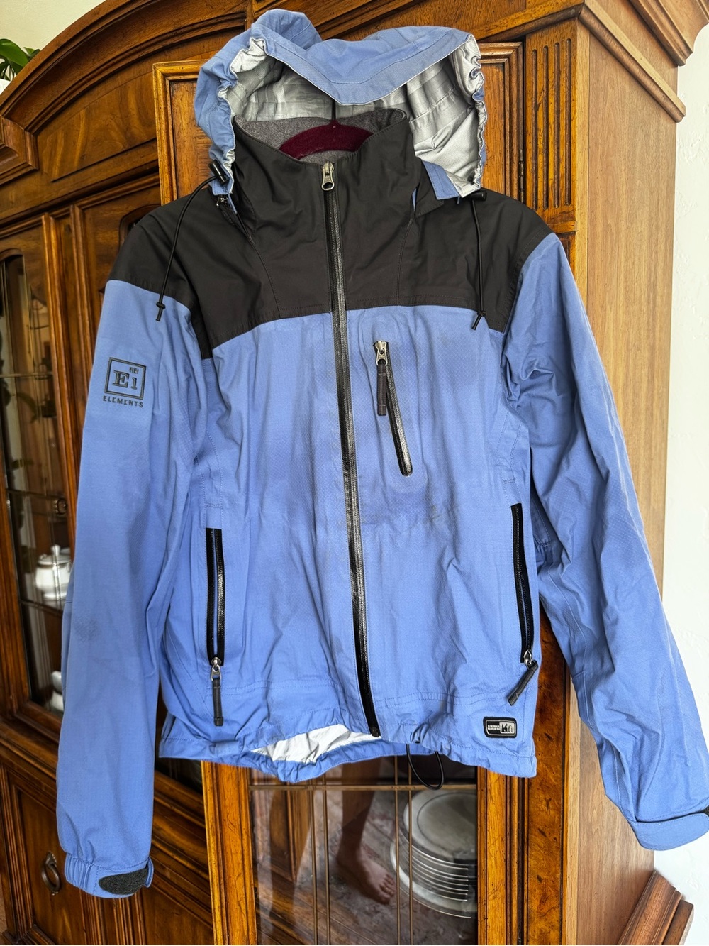 REI Blue Waterproof Utility Jacket